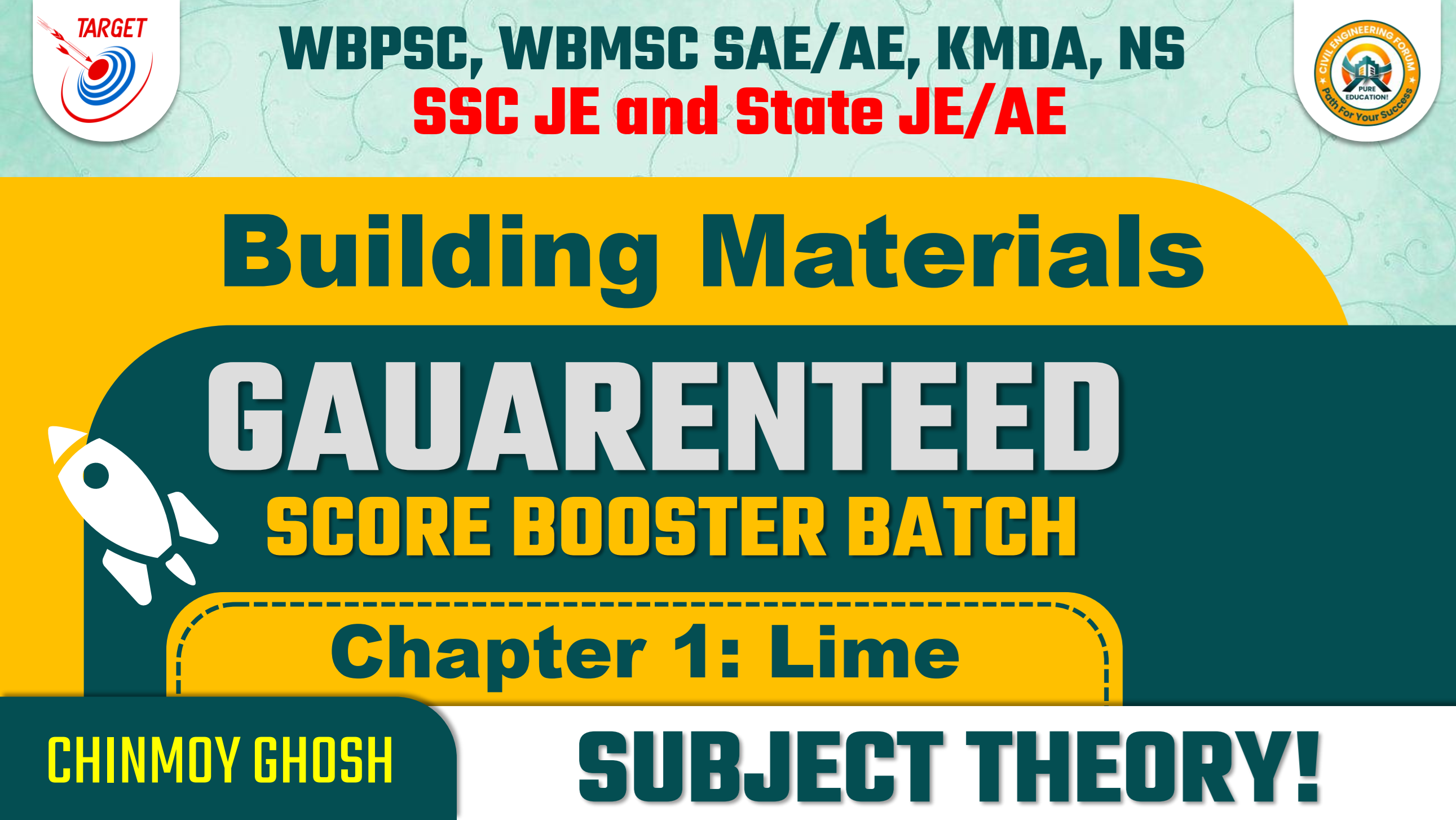 Building Materials Lectures [Recorded Video]